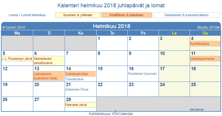 Suomi Kalenteri